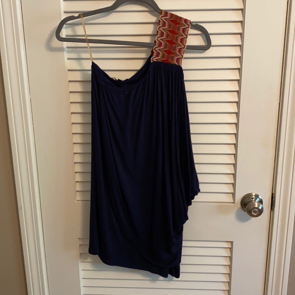T-bags Greek style mini dress